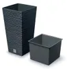 Prosperplast 5l Furu Collection 20x20x38 Cm Blumentopf Grau Produktbild-Vorschau 3