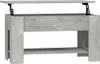 vidaXL Konferenční stolek Concrete Grey 101x49x52 cm Náhled obrázku produktu 1