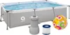 Gartenpoolrahmen mit Pumpe 300 x 207 cm Produktbild-Vorschau 1