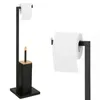 A toilet brush and toilet paper holder set displayed against a white background. Produktbild-Vorschau