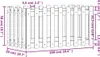vidaXL Hochbeet Lattenzaun-Design 100x50x50 cm Kiefernholz Produktbild-Vorschau 7