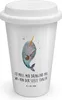 Mr. & Mrs. Panda Thermobecher Narwal Gitarre - Weiß - Produktbild-Vorschau 1