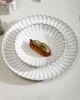 Set di 8 piatti in porcellana bianco crema da 15 cm – Anteprima dell’immagine prodotto 12