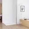 MIQU Nischentür 80 x 185 cm Walk in Duschabtrennung Faltbar Produktbild-Vorschau 4