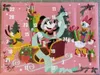 A Disney-themed advent calendar with characters like Minnie Mouse, Pluto, and Daisy Duck, featuring numbered doors for each day. Náhled obrázku produktu
