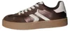 TAMARIS Damen Sneaker dunkelbraun weiß Lederkombination - Produktbild-Vorschau 27