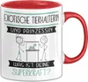 Exotische Tierhalterin Und Prinzessin Tasse Geschenk Für Produktbild-Vorschau 1