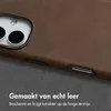 Accezz Vintage Leather Magsafe Backcover voor de Apple Podgląd zdjęcia produktu 2