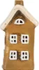 Clayre & Eef Portacandele House 8x7x15 cm in Vetroceramica Anteprima dell’immagine prodotto 4