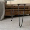 LZQ 4x61cm Nohy na vlásenky, moderní styl DIY stolové nohy Náhled obrázku produktu 13