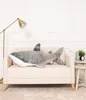 Teddybär Gustaw Shark ADI grau 130cm Produktbild-Vorschau 2