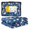 4FIZJO Gewichtsdecke Kinder, 5 kg, 100x150 cm, Glasperlen Produktbild-Vorschau 1