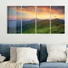 DEQORI Glasbild Echtglas 4x30x60 cm 'Abendlicher Horizont' Produktbild-Vorschau 4