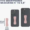 kwmobile Smartphone Fingerhalter 3 Set - Handy Halter Griff Produktbild-Vorschau 6