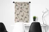 MuchoWow® Wandteppich Wandbehang Palme - Pastell - Muster Produktbild-Vorschau 4
