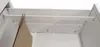 Interior view of a white filing cabinet with hanging file rails. Anteprima dell’immagine prodotto