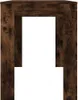 A product image of a wooden corner unit with a rectangular opening in the center. Produktbild-Vorschau