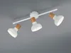 Faretto da soffitto triplo bianco orientabile 3xE14 10W Anteprima dell’immagine prodotto 3