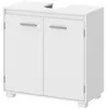 HOMCOM Waschbeckenunterschrank mit verstellbarem Regal und Produktbild-Vorschau 1