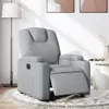 The Living Store Relaxsessel Elektrisch Hellgrau Stoff Produktbild-Vorschau 2