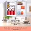 Klarstein Mini lednice, skleněné dveře, nastavitelné Náhled obrázku produktu 2