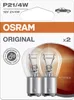 OSRAM ORIGINAL, bombilla P21/4W, casquillo BAZ15d, 12 Vista previa de la imagen del producto 4