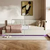 INONEFT Polsterbett90x200mit LED und USB/C,Jugendbett mit Produktbild-Vorschau 9