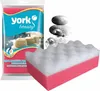 York, Spugna da bagno rettangolare per massaggio Anteprima dell’immagine prodotto 2