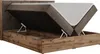 MKS MEBLE Boxspringbett 200x200 mit Bettkasten Eiche, Produktbild-Vorschau 5