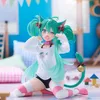 Hatsune Miku Sitzende Katzenmädchen Figur – Niedliche PVC Produktbild-Vorschau 6