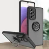 A phone case with a ring holder is displayed on a table. Produktbild-Vorschau
