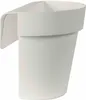 Balkon-Hängetopf UP Ø 25 cm, weiß Produktbild-Vorschau 1
