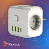 Reagle Netzteil 3X Ladeanschluss 3X Usb 1X Usb-C Praktisch Produktbild-Vorschau 9