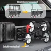 KESSER® Bollerwagen faltbar mit Dach Handwagen Produktbild-Vorschau 4