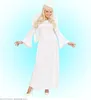 A woman in an angel costume posing against a gradient background. Produktbild-Vorschau