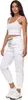 Tazzio Damen Cargohose Regular Fit F600 Weiß L Produktbild-Vorschau 3