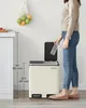 SONGMICS Kuchyňský odpadkový koš, 2 x 15 litrů, systém Náhled obrázku produktu 1