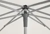 Close-up view of the internal mechanism of an open umbrella. Produktbild-Vorschau