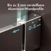doporro Duschkabine Schiebetür Dusche Eckdusche Produktbild-Vorschau 7