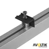 4x ALU Endklemme schwarz Easy-Click-System 30-45mm Solar PV Produktbild-Vorschau 4