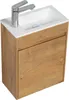 Badplaats Gäste-WC Waschtisch Set Sinta 40 x 22 cm Eiche - Produktbild-Vorschau 5