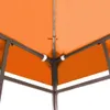 vidaXL Pavillondach 310 g/m² 3x3 m Arancione Anteprima dell’immagine prodotto 10