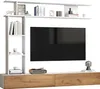 Sweiko 180x35x22.5cm TV Wohnwand-set mit Vitrinen,Mediawand Produktbild-Vorschau 17
