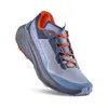 La Sportiva Prodigio Woman Trailrunning-Schuhe in Blau und Orange; niedriger Schnitt; mit atmungsaktivem Obermaterial. Anteprima dell’immagine prodotto