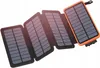 Solární Powerbank 25000Mah 2X Usb Taschenlampe Ipx7 Led Sos Náhled obrázku produktu 1