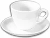 Tazza da caffè Wilmax con piattino, 110 ml, porcellana Anteprima dell’immagine prodotto 2