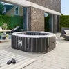 HOME DELUXE - Outdoor Whirlpool - Drop - Farbe: Schwarz, ⌀ Produktbild-Vorschau 2
