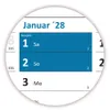 Rainbow Wandkalender / Wandplaner 2028 (gerollt) DIN A0 Produktbild-Vorschau 2