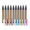 A set of 10 metallic marker pens arranged in a row, with their caps at the bottom. Produktbild-Vorschau