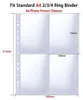 30 Pack 240 Taschen A4 Foto Hüllen für A4 2/3/4 Ringbuch, Produktbild-Vorschau 5